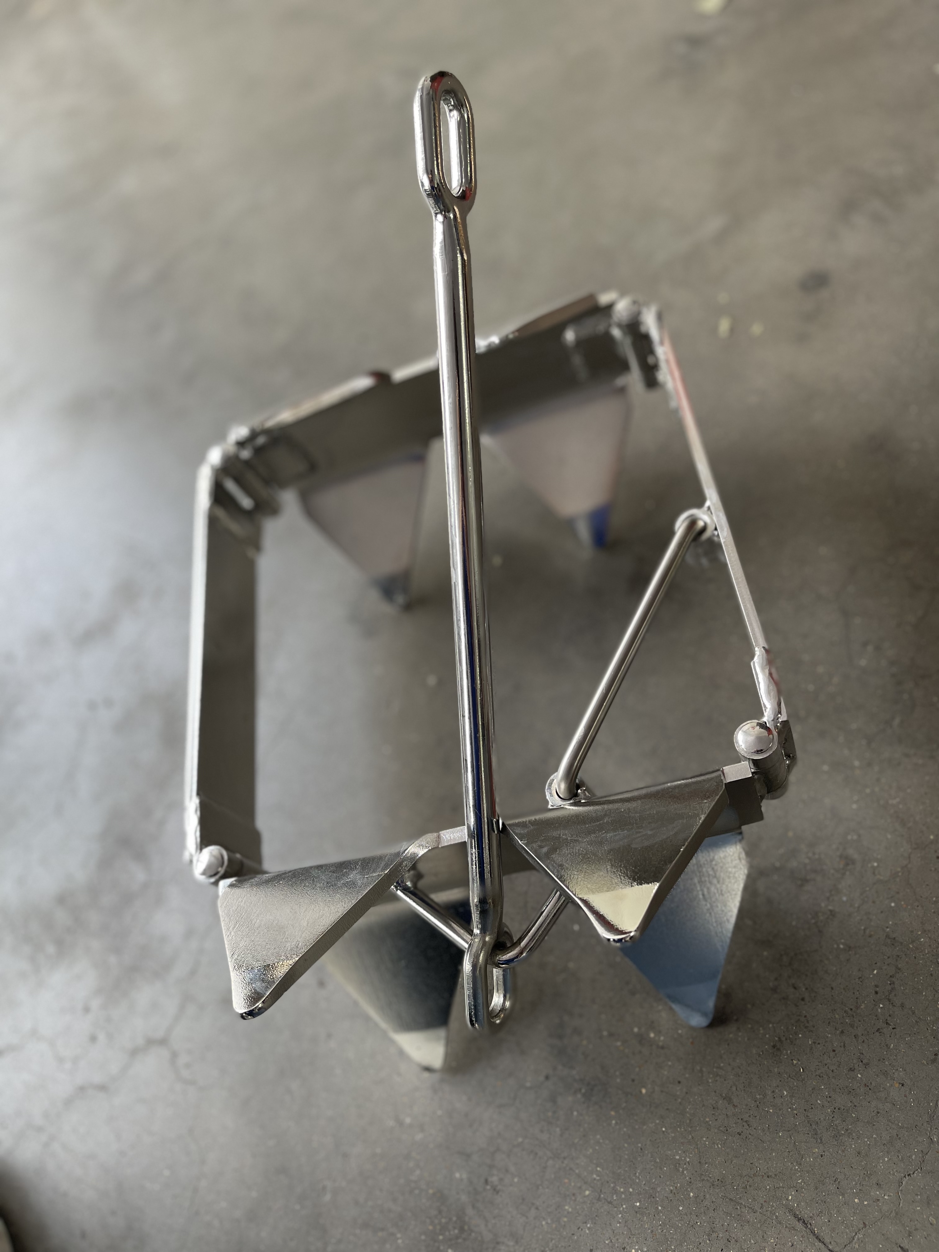 Stainless Steel fold and hold box anchor