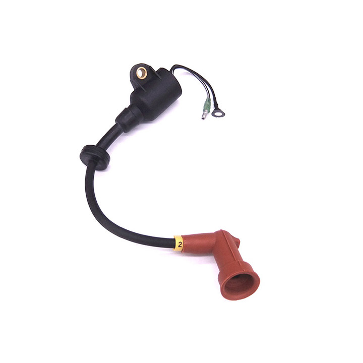 Boat Engine 63V-85570-00 63V-85570 Ignition Coil for Yamaha 9.9HP 15HP 2-Stroke 1996-2009 Outboard Engine