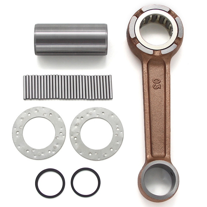 6F5-11651-00 6F5-11650 Connecting Con Rod Kit Assy Washer Bearing For Yamaha Outboard 40HP E40 X K M 2 stroke Engine