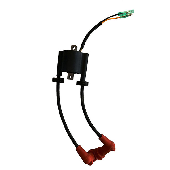 IGNITION COIL Assy FOR Yamaha Outboard 9.9HP 15HP E 15 9.9 M 6B4-85570-00