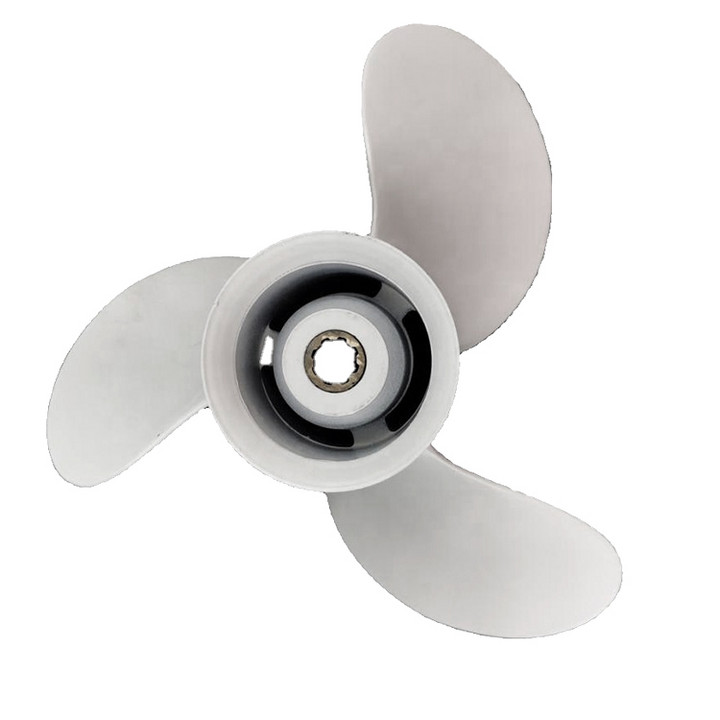 high quality outboard parts propeller for yamaha 683-45947-00-EL Y15HP 9 1/4*8-J