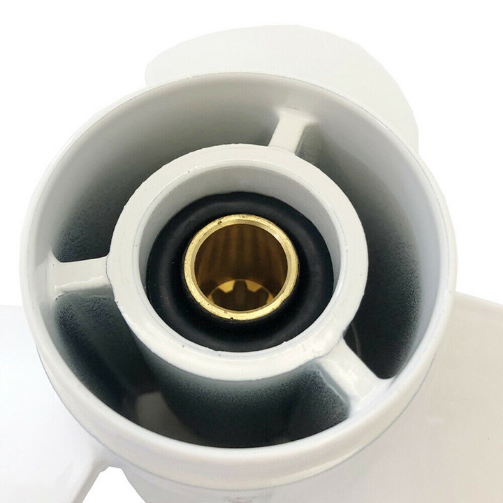 Boat Engine Aluminum Alloy Propeller 9 1/4x11-J for Yamaha 9.9HP 15HP Outboard Motor 9.25x11 63V-45943-10-00 63V-45943-00-EL