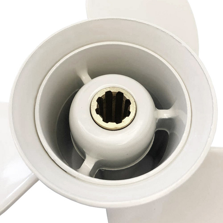 high quality marine parts stainless steel outboard propeller FOR YAMAHA 15HP 63V-45952-00-EL 63V-45945-00-EL