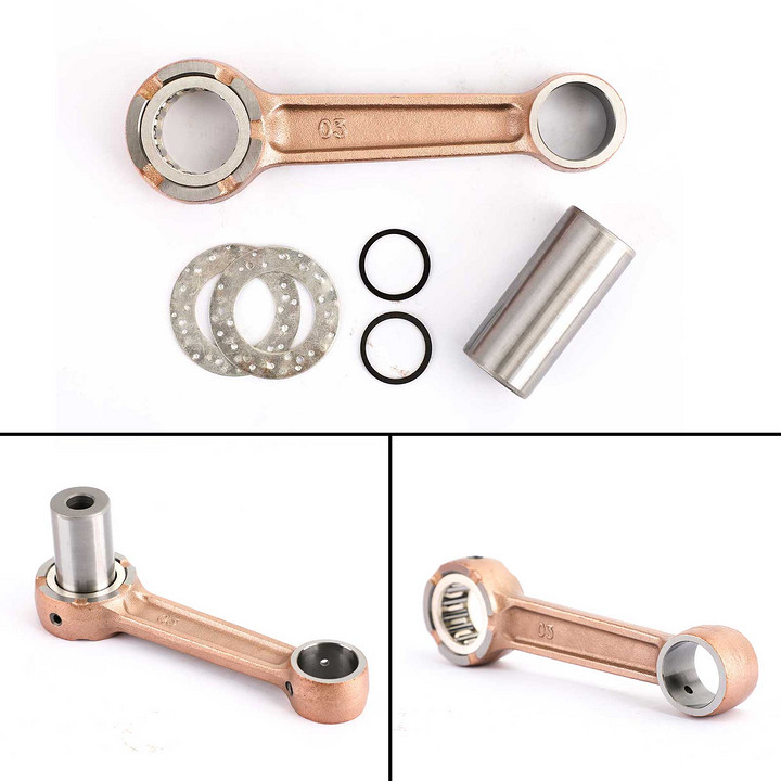 6F5-11651-00 6F5-11650 Connecting Con Rod Kit Assy Washer Bearing For Yamaha Outboard 40HP E40 X K M 2 stroke Engine