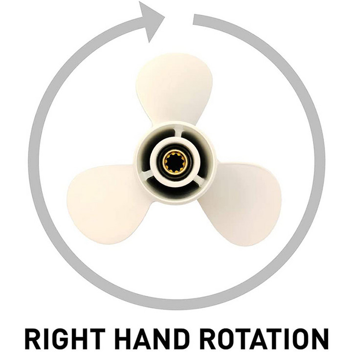 high quality marine parts stainless steel outboard propeller FOR YAMAHA 15HP 63V-45952-00-EL 63V-45945-00-EL