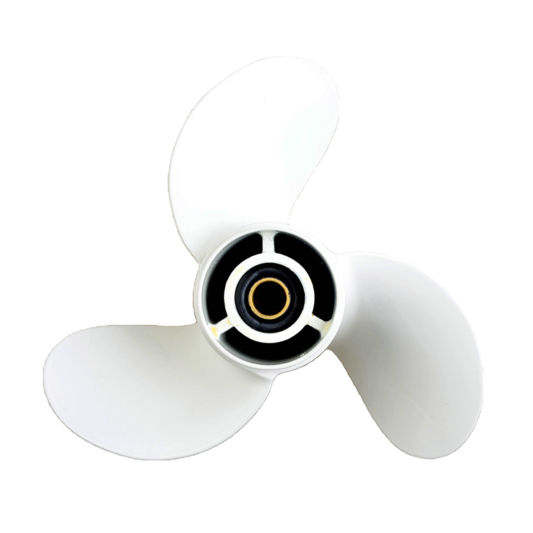 11 3/4*10" Chinese supplier outboard boat propeller marine propeller 40HP match for YAMAHA 676-45945-62-EL