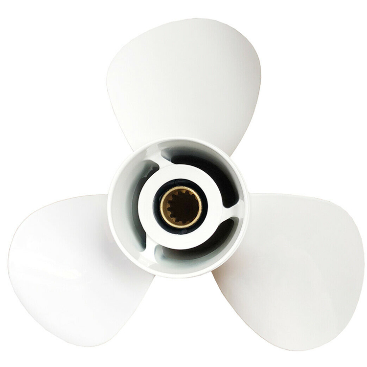 high quality outboard parts propeller for yamaha 663-45945-02-EL(69W-45945-00-EL) 20/25/30HP