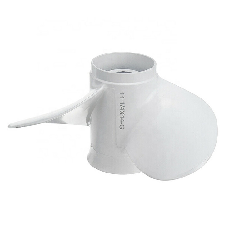 Boat Outboard Propeller for Yamah 25-60HP 11 1/4 x 14 Marine Propeller 13 Spline Tooth 663-45958-01-EL