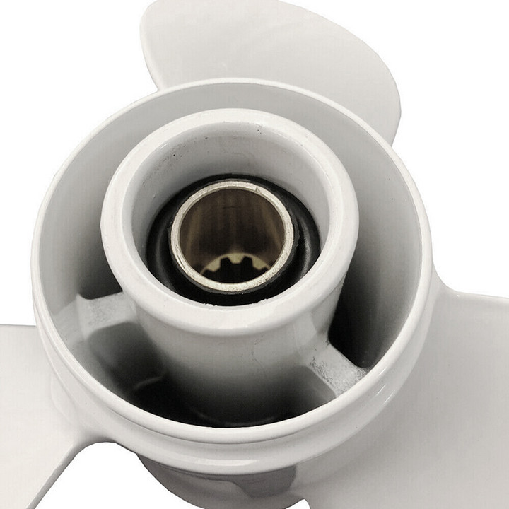 Supply 664-45941-01-EL Aluminium Propeller with size 9-7/8*9-F 3 Blades for Yamaha 20-30Hp Outboard Engine