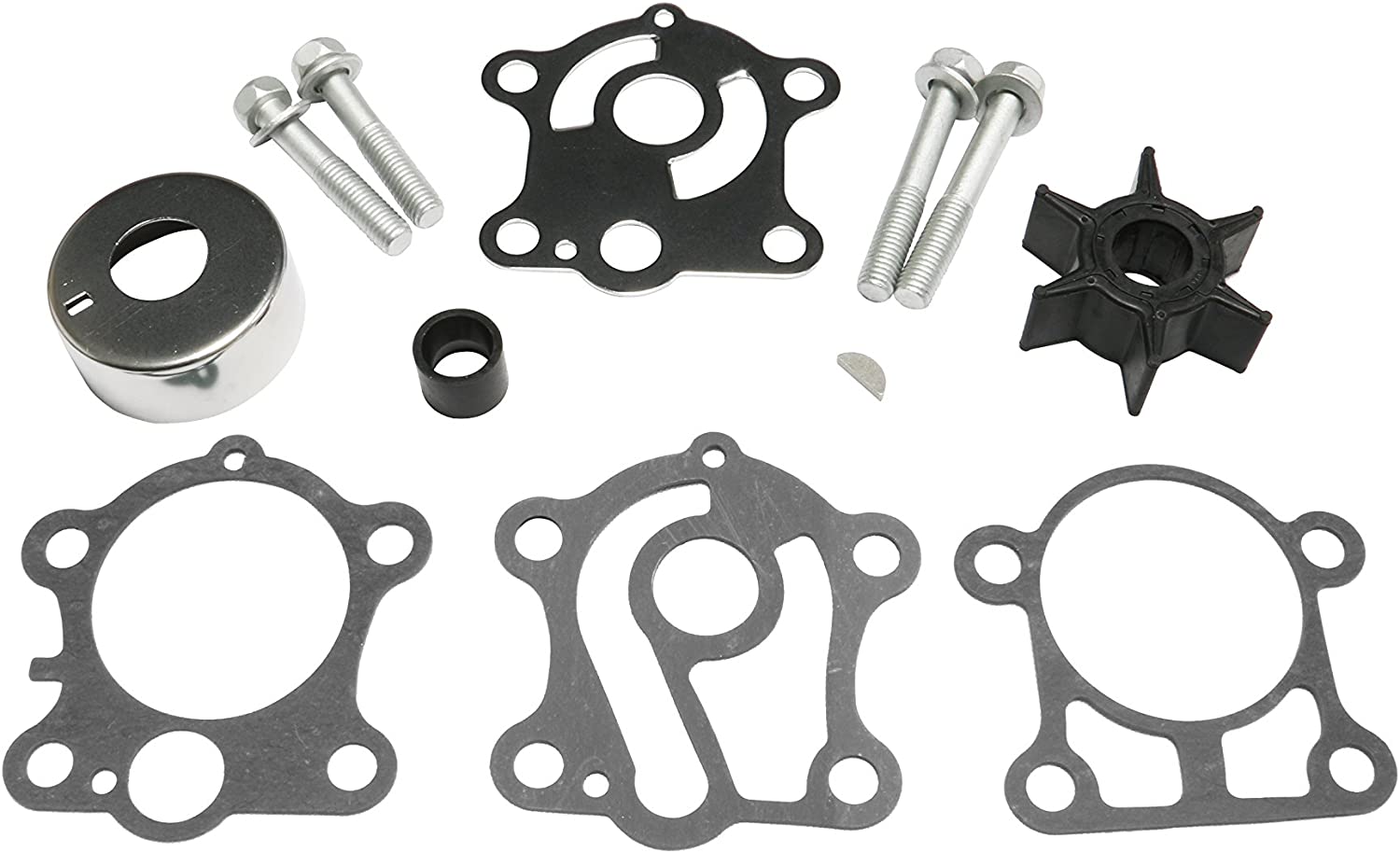 Boat Engine 6H4-W0078 6H4-W0078-00 Water Pump Kit For Yamaha 40HP 50HP Boat Outboard Motors