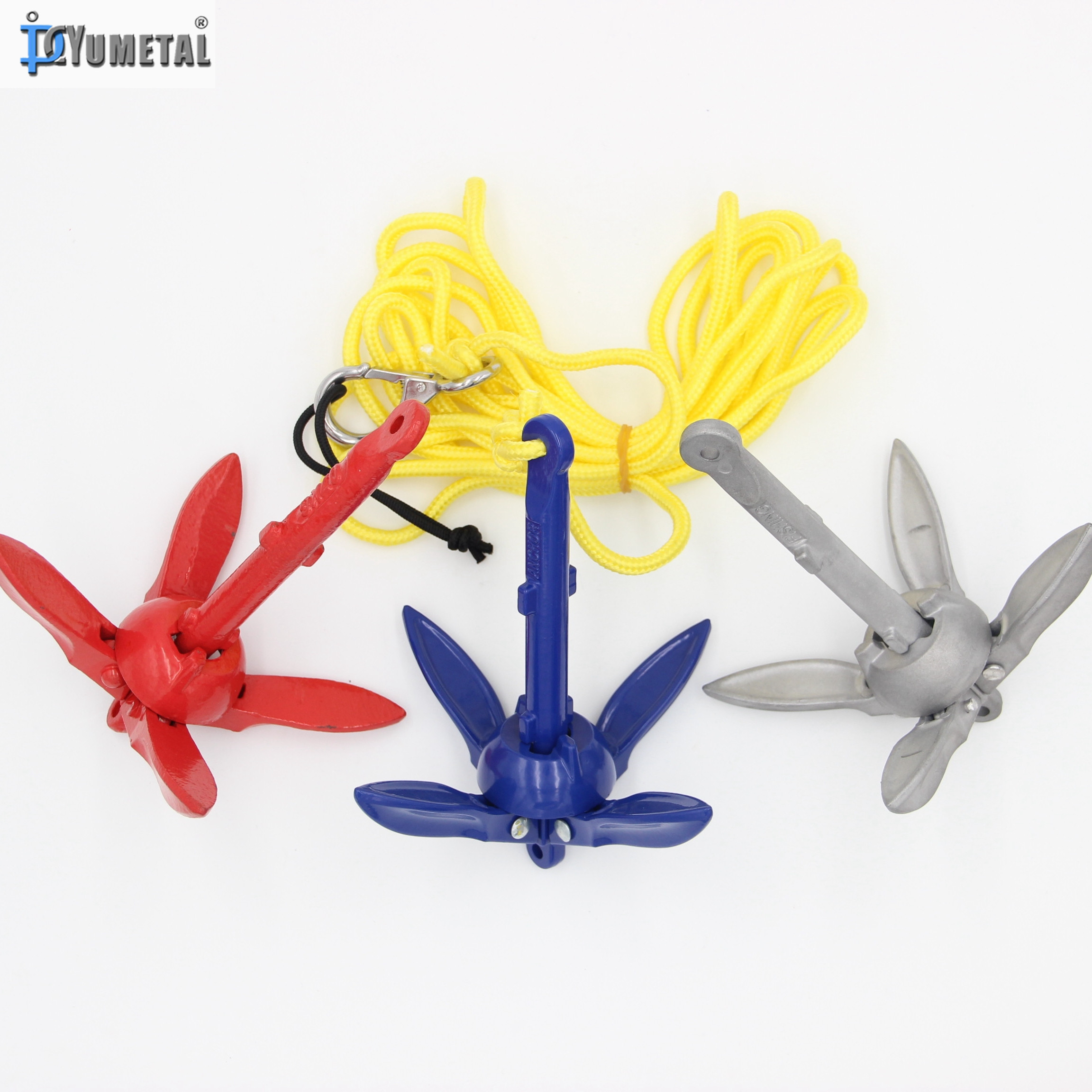 Aluminium folding anchor kit kayak anchor kit