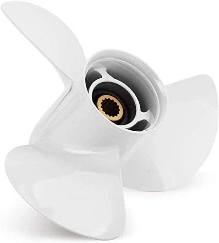 13 1/4X 17 Pitch Aluminum Outboard Propeller 6E5-45945-01-EL For Yamaha 50-130HP