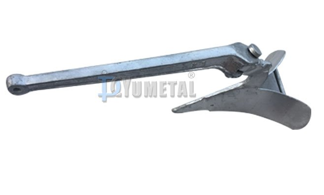Plough anchor hot dip galvanized
