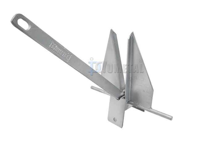 Danforth anchor steel plate anchor hot dip galvanized