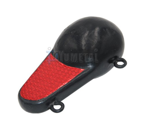 Oval type downrigger weight