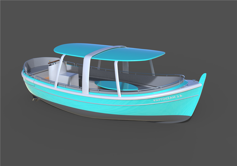 Vastocean 26 Euro-style sightseeing boat