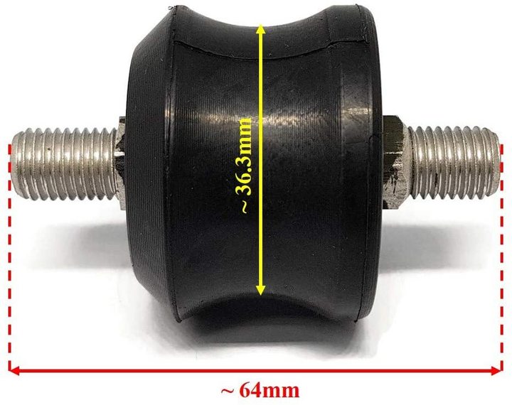 664-44514-00-94 Mount Rubber Upper for Yamaha Parsun Powertec Outboard 20 - 30HP