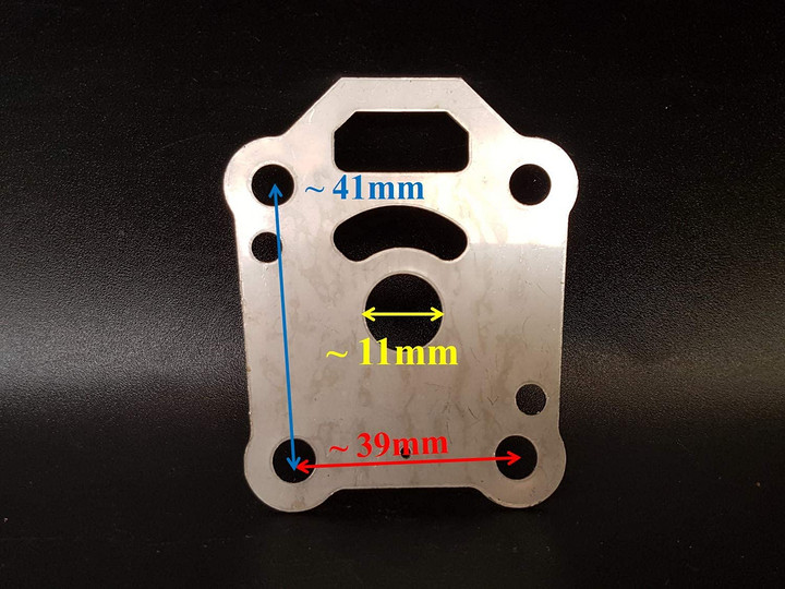 36965-0250M GUIDE PLATE, WATER PUMP Fit For Tohatsu Outboard Motor 369-65025-0