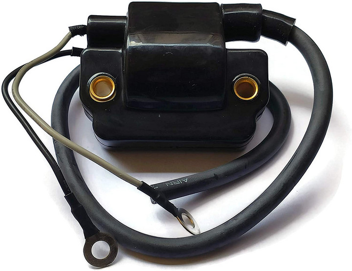IP7469 YAMAHA 90HP IGNITION COIL 697-85570-10-00, 697-85570-11-00, 1988 90ETLG