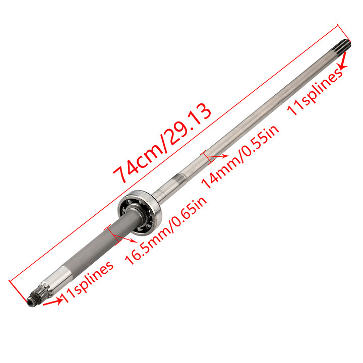 Driver Shaft Long 350-64302-0 For Tohatsu Outboard Engine 9.9HP 15HP 18 HP NS15B2 NS9.9D 2 Stroke 350-64302 boat motor