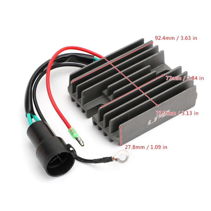 Rectifier Regulator for Yamaha Outboard Motors 67F-81960-12-00 67F-81960-00-00 100A 95A ETX ETL
