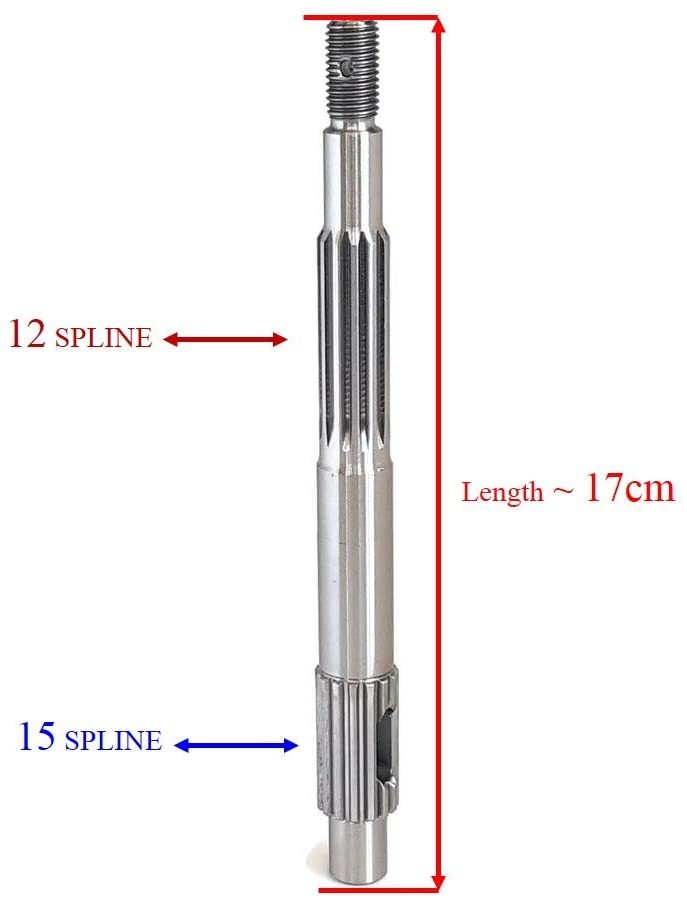 369-64211-1 36964-2111M Propeller Shaft for Tohatsu Nissan Outboard Engine 2-Stroke M4C M5B M