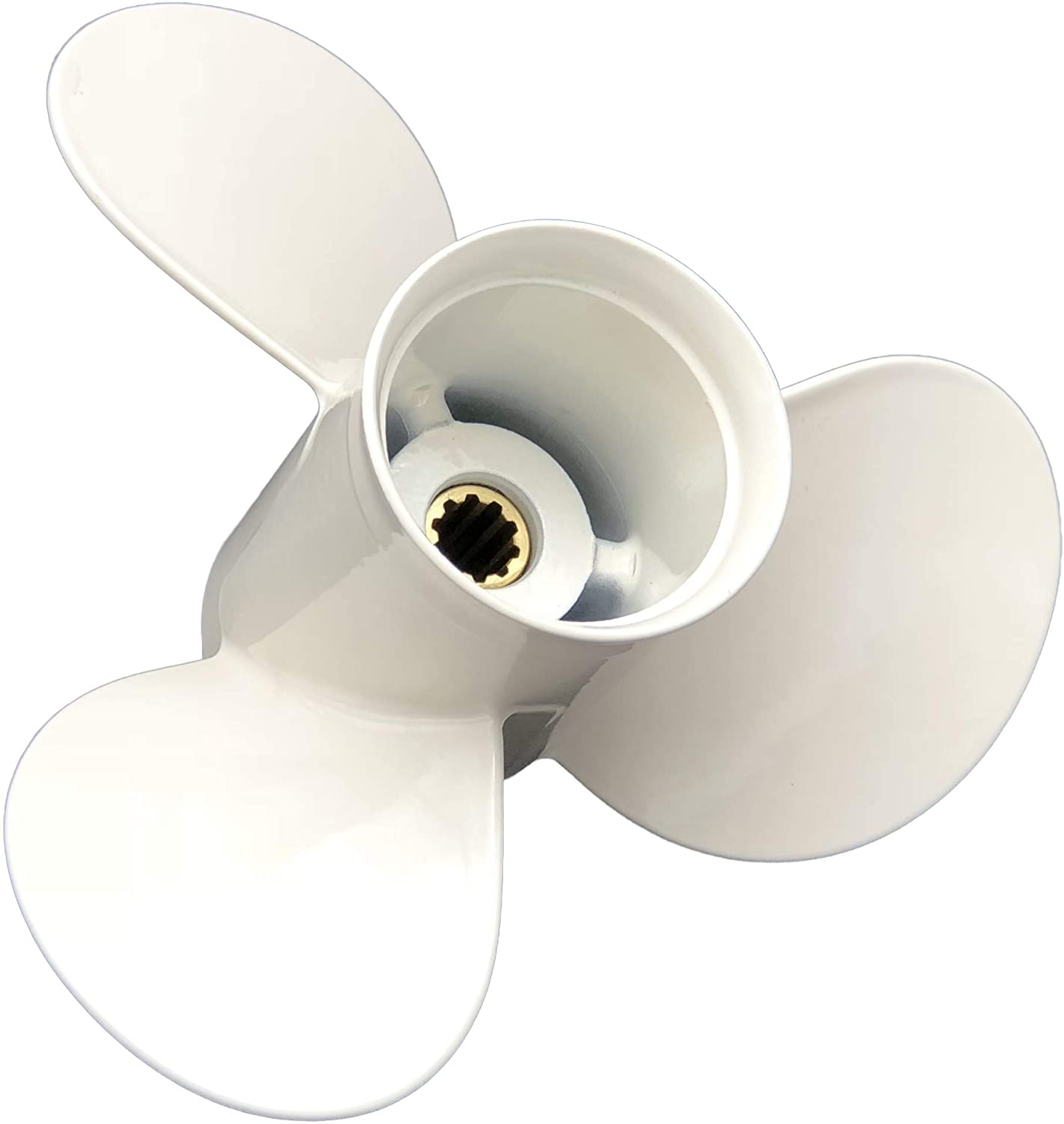 3 Blades Aluminium Propeller 664-45954-00-EL For Yamaha Outboard 20HP 25HP 30HP 9-7/8*12"