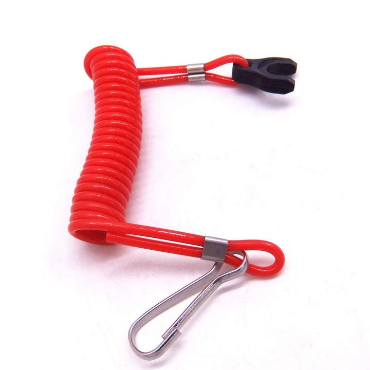 353068210 353-06821-0 353068210M Kill Stop Switch Safety Lanyard Cord for Tohatsu Nissan Outboard Motor
