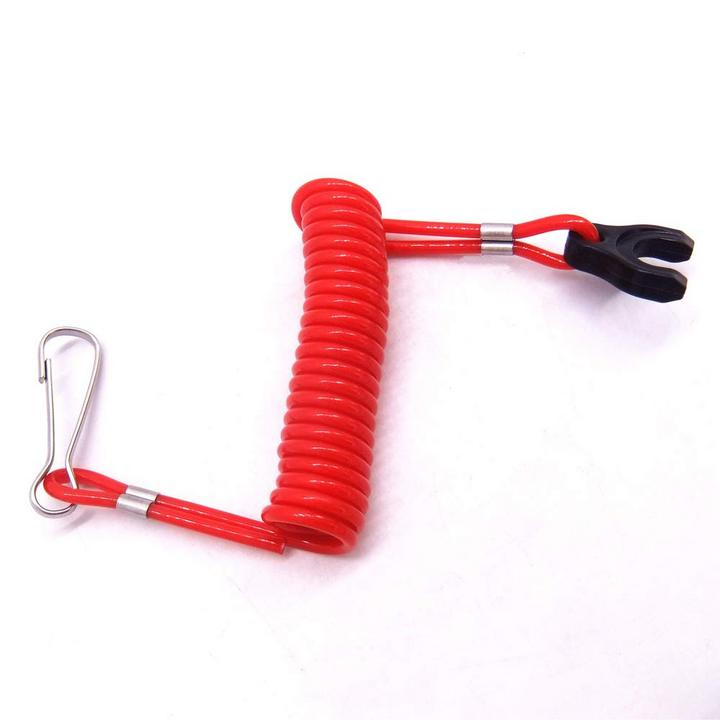 353068210 353-06821-0 353068210M Kill Stop Switch Safety Lanyard Cord for Tohatsu Nissan Outboard Motor