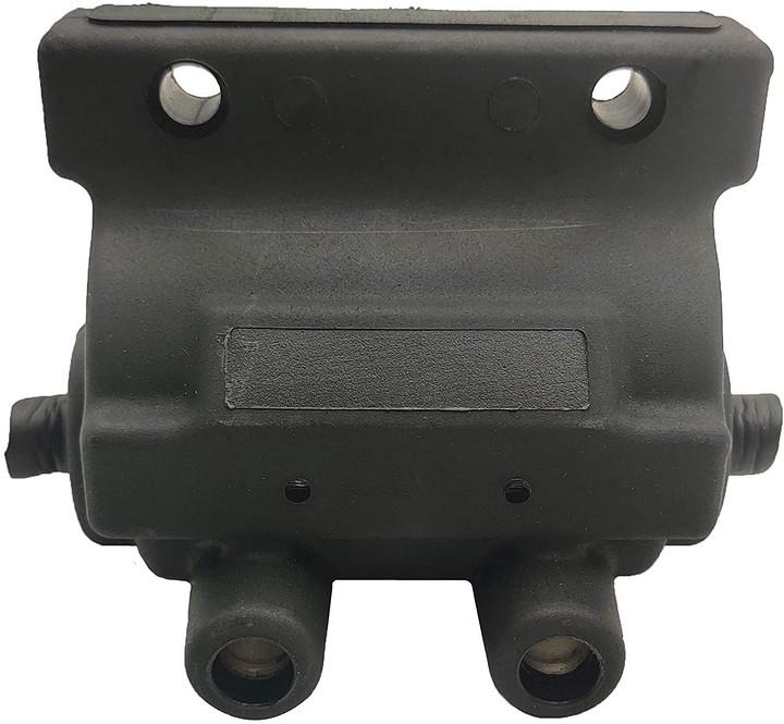 Black 5 OHM Ignition Coil for Harley Panhead Shovelhead Sportster 65-79 12 VOLT REPL OE # 31609-65A