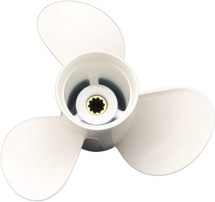 3 Blades Aluminium Propeller 664-45954-00-EL For Yamaha Outboard 20HP 25HP 30HP 9-7/8*12"
