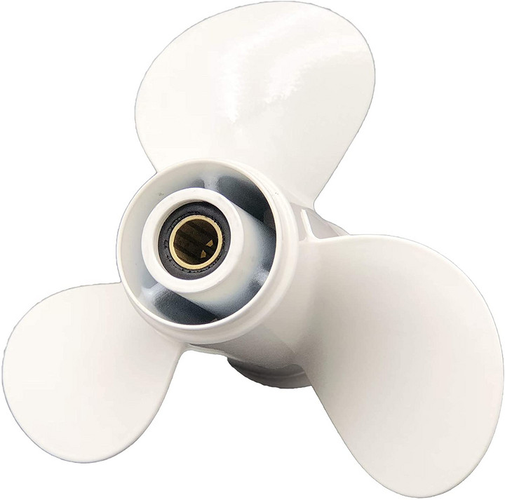 3 Blades Aluminium Propeller 664-45954-00-EL For Yamaha Outboard 20HP 25HP 30HP 9-7/8*12"