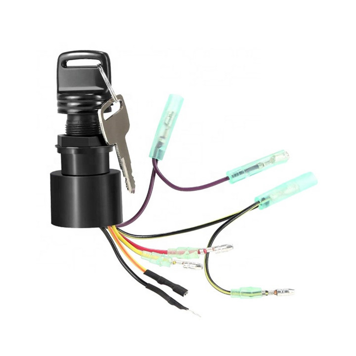 87-17009A5 Boat Engines Ignition Key Switch for Mercury Outboard Motors 3 Position Off-Run-Start