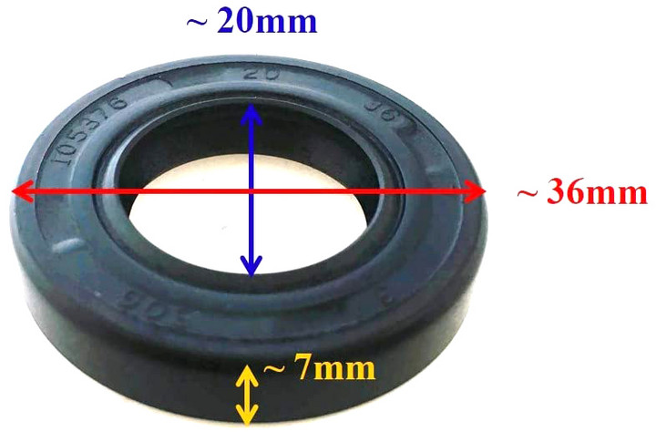 New Oil Seal for MARINE PARTS 3HP 4HP 6HP 8HP 9.9HP 15HP 93101-20M28 93101-20M06 93101-20M29 93101-20M34