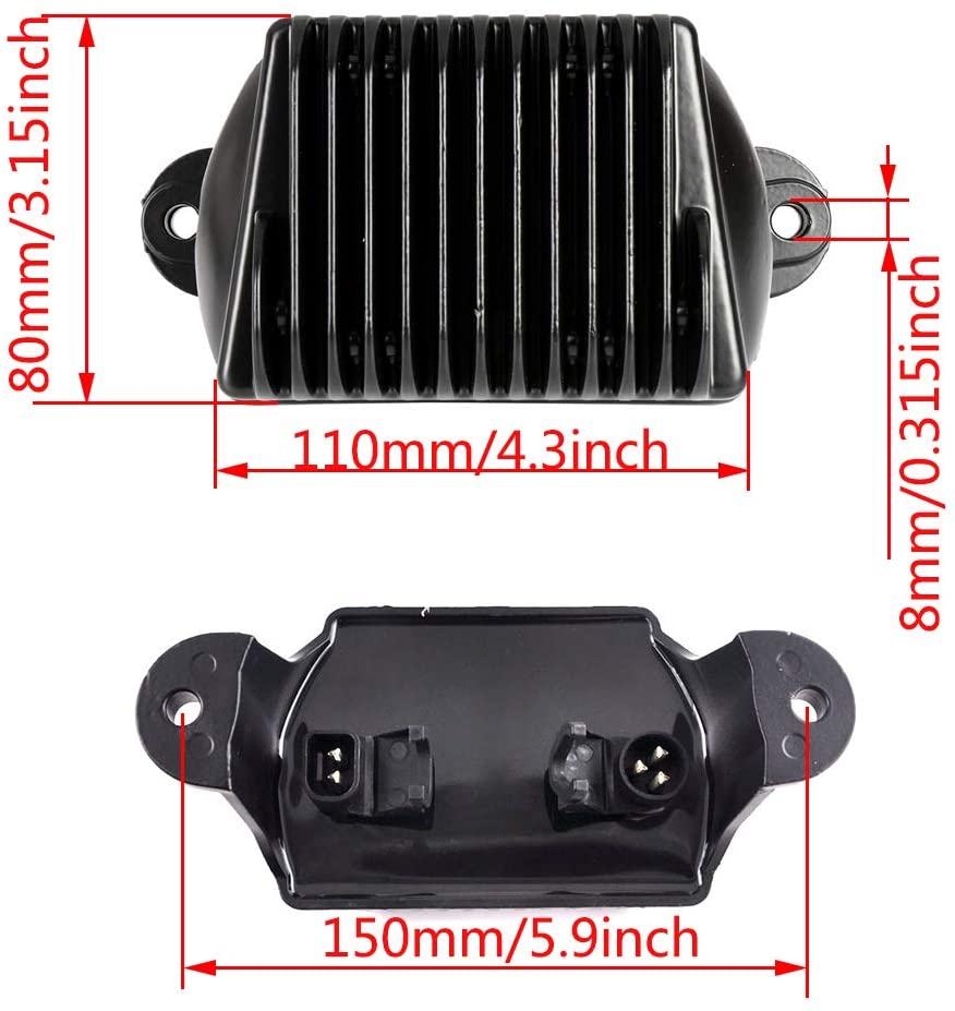 Voltage Regulator Rectifier For Harley Touring 2009-2015 Repl 74505-09 74505-09A 74505-09 74505-09a