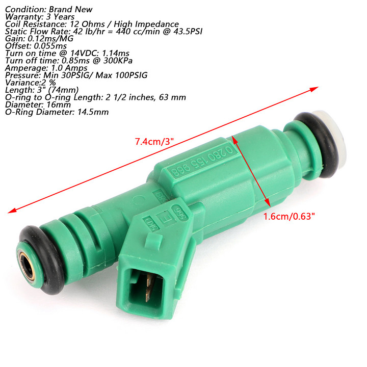 Fuel Injectors nozzle 0280155968 420874432 FJ878 fuel injector price for 318i A4 Focus Passat 1.8L nozzle fuel injector