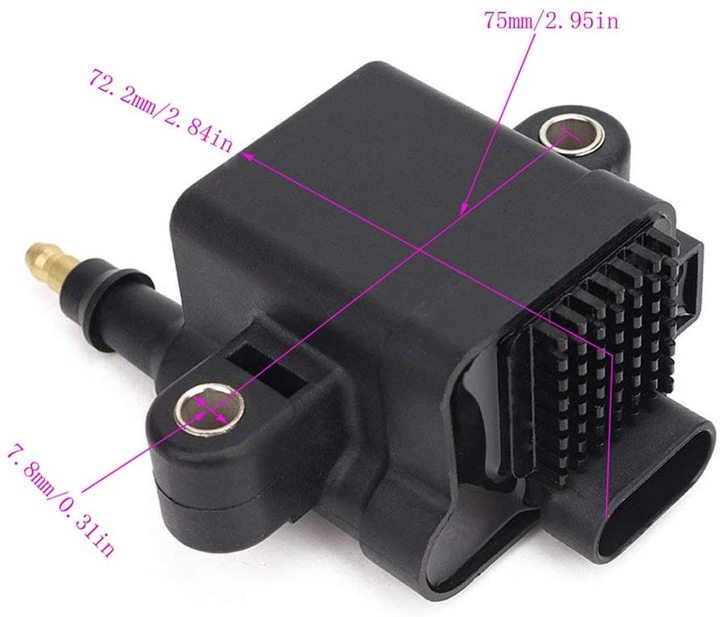 Mercury Outboard 60hp 4 stroke EFI Ignition Coil 879884T00, 879984T01 (E6-5)