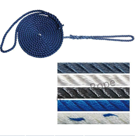 Polyester 3 Strand Twisted Dock Line