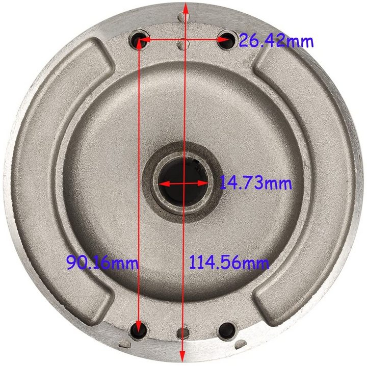 Flywheel & Nut Set Replace for STIHL 066 MS660 MS650 #11224001217 chainsaws