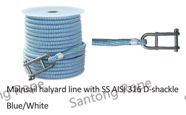 HALYARD LINES WITH SPLICED EYE