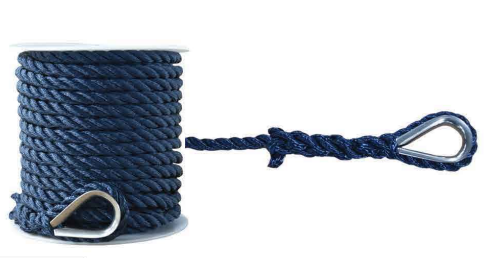 Polyester 3 Strand Twisted Anchor Line