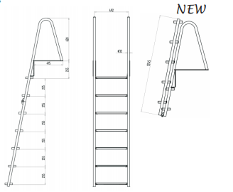 Liftup Dock Ladder