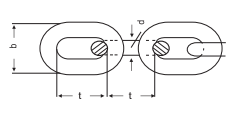 MOORING CHAIN DIN5685,HALF LONG LINK CHAIN