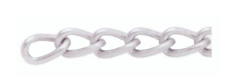 D)NACM1990 COIL CHAIN TWIST LINK