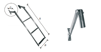 TELESCOPIC LADDER AISI316