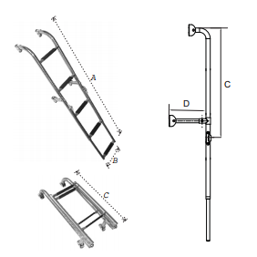 FOLDING-TELESCOPIC LADDER