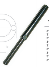 SWAGE STUD AISI316