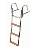 Folding Ladder AISI316 With Handrail