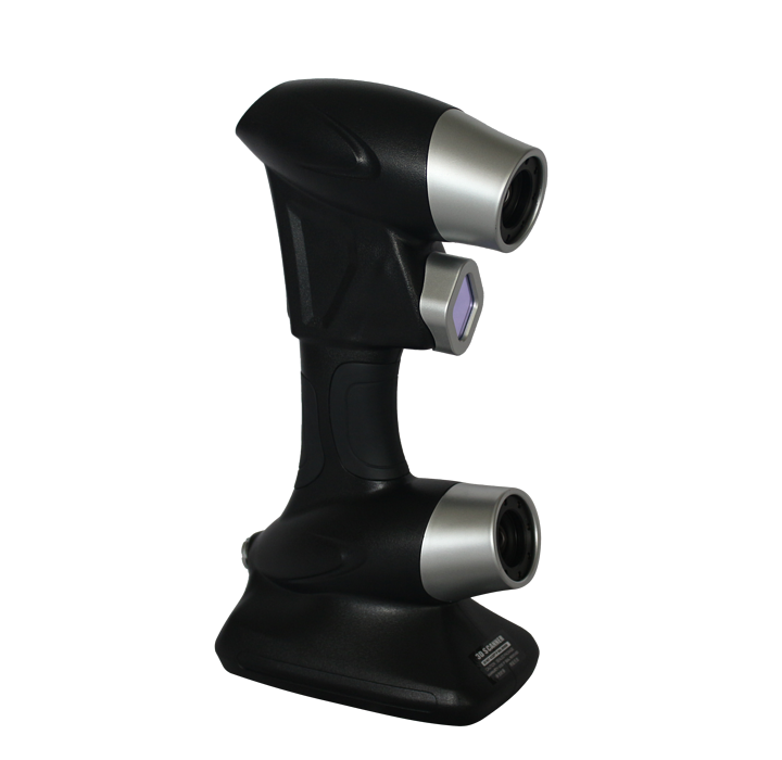 Hand-held laser 3D scanner