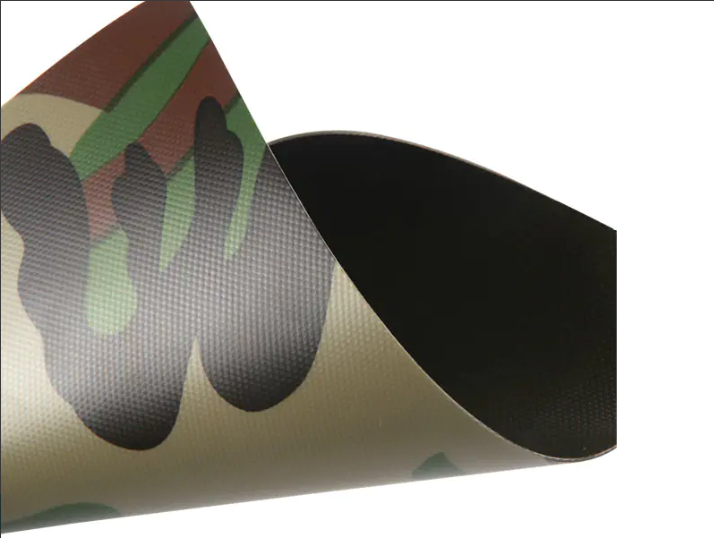 0.52mm 650GSM 1000D23X23 Camouflage inflatable boat PVC airtight fabric